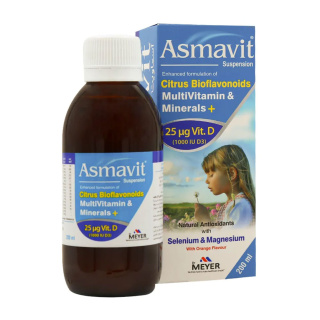 شربت Asmavit Suspension حجم 200 میلی لیتر ویتابیوتیکس - 01