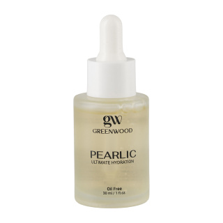 سرم آبرسان مدل Pearlic حاوی هیالورونیک اسید و پروتئین مروارید حجم 30 میلی لیتر گرین وود