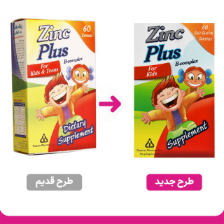 کپسول سلامت مو دانا مدل Zinc Plus B Complex مناسب کودکان و نوجوان بسته 60 عددی - 01
