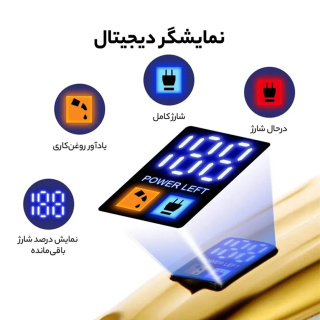 ماشین اصلاح موی سر و صورت وی جی آر مدل V-908 - 05
