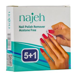 پد لاک پاک کن مدل Remover بسته 1+5 عددی ناژه