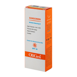 کرم ضد آفتاب و ضد چروک بی رنگ الی ژن با SPF30 مناسب پوست نرمال و خشک حجم 50 میلی لیتر - 04