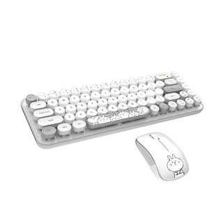 ماوس و کیبورد بی سیم مافی مدل Bean Pro - 01