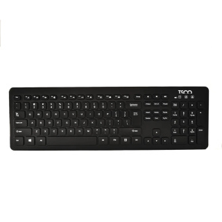 کیبورد و ماوس بی سیم تسکو مدل TKM7011W - 01