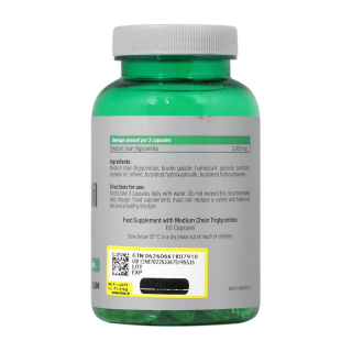 کپسول ام سی تی اویل 1000 میلی گرم بسته 60 عددی یوروویتال - 01