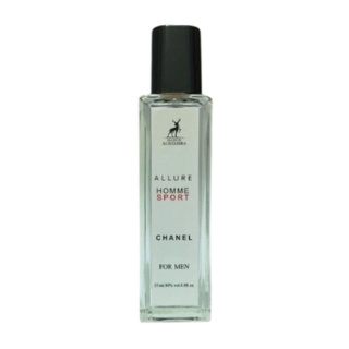 عطر جیبی مردانه الحمبرا مدل Allure Homme Sport حجم 35 میلی لیتر