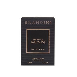 عطر جیبی مردانه مدل Man In Black حجم 33 میلی لیتر برندینی - 01