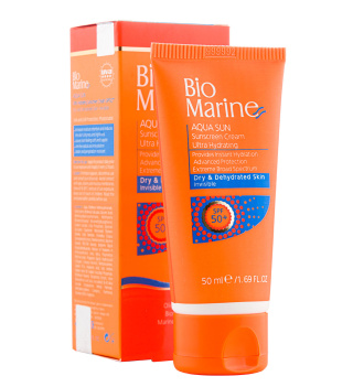 ضد آفتاب رطوبت رسان SPF50 حجم 50میل بایو مارین - 02