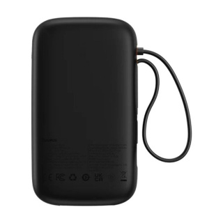 پاوربانک بیسوس مدل QPow2 P1003113 ظرفیت 10000 میلی آمپر ساعت به همراه کابل - 04