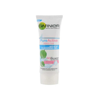 ژل پاک کننده ضد آکنه مدل Pure Active حجم 100میل گارنیر