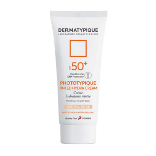 کرم ضد آفتاب رنگی درماتیپیک مدل فتوتیپیک با SPF50 مناسب پوست خشک حجم 50 میلی لیتر