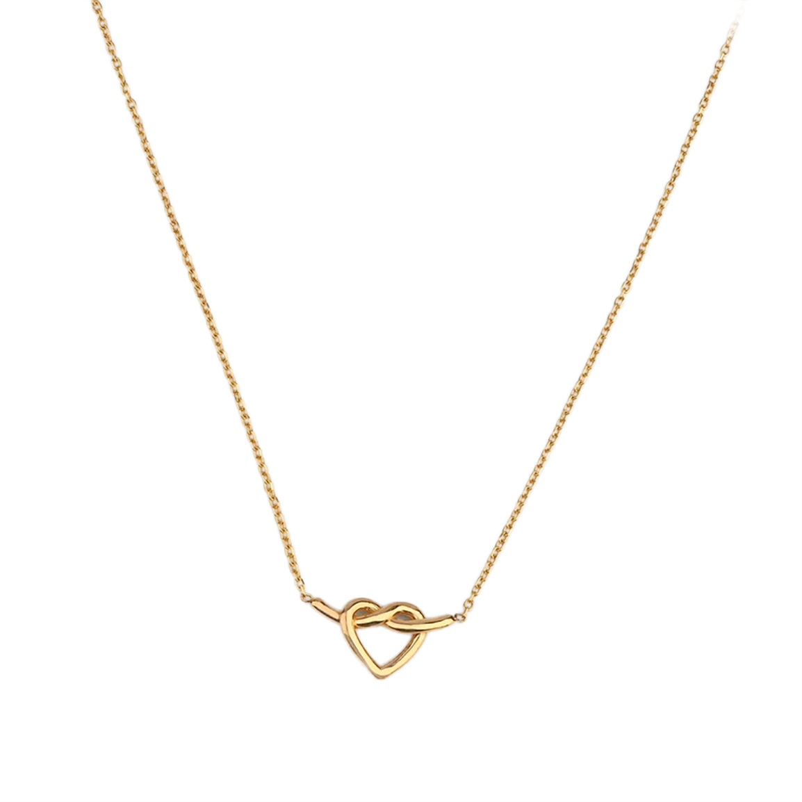 گردنبند طلا 18 عیار زنانه با زنجیر حلقه ای (فلامینگو) مدل MM2219