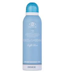 دئودورانت زنانه D And G Light Blue حجم 200میل فیکورس