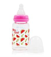 شیشه شیرخوری فاقد BPA کد 436 حجم 120 میل ارسال با رنگ رندوم بی بی لند