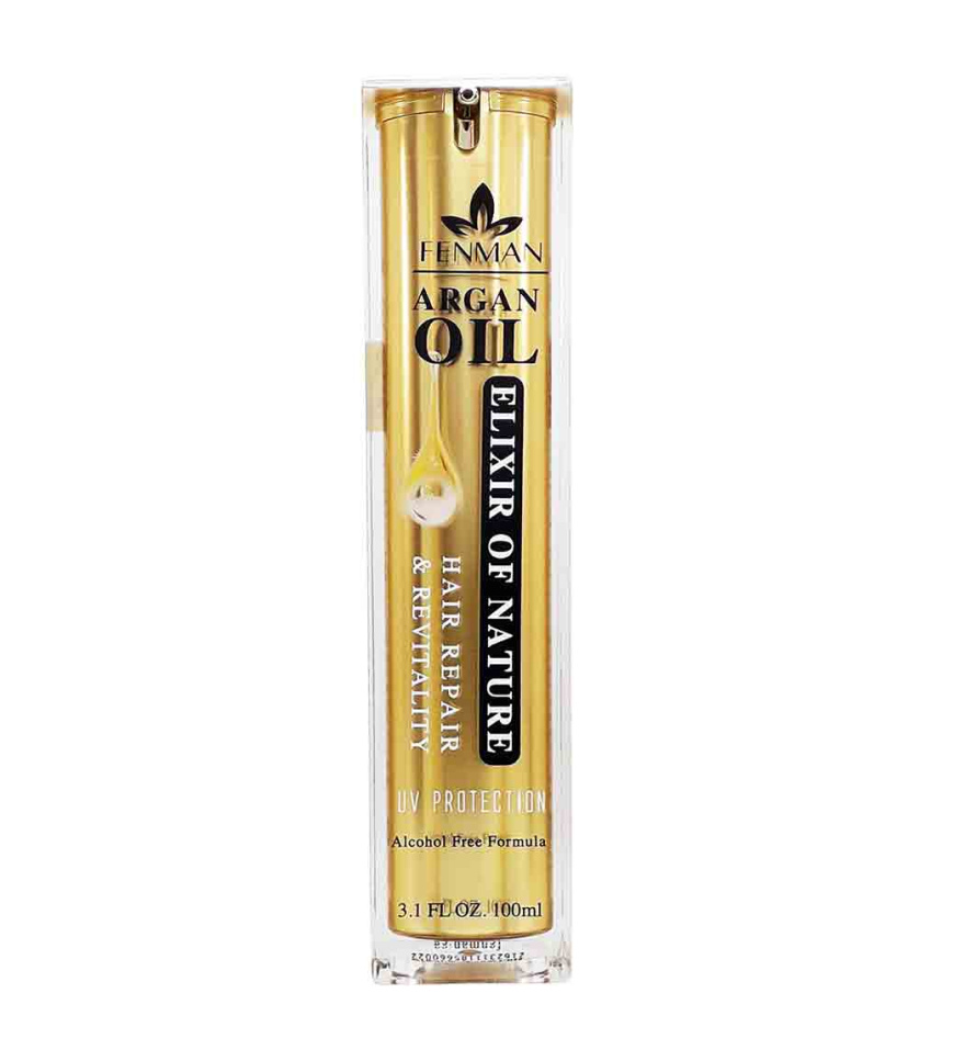 روغن مو ارگان فنمن مدل Elixir Of Nature حجم 100میل فنمن