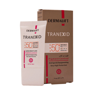 فلوئید ضد آفتاب مدل Tranexid مناسب انواع پوست حجم 40 میلی لیتر درمالیفت - 01