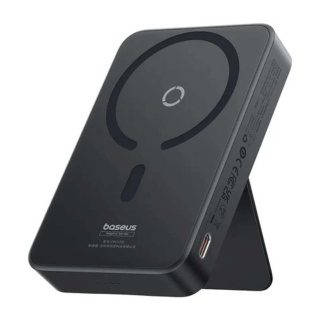 پاوربانک بی سیم چندکاره بیسوس مدل Mag Pro P10064101123-00 ظرفیت 5000 میلی آمپر ساعت و توان 20W - 01