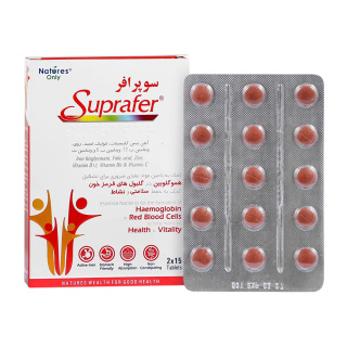قرص سوپرافر بسته 30 عددی نیچرز اونلی