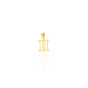 پلاک طلا 18عیار مدل H