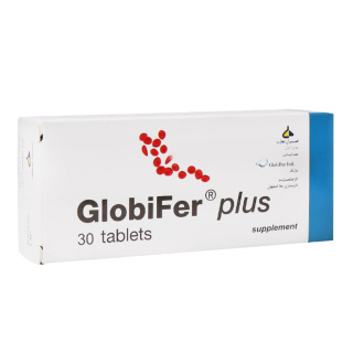 قرص آهن اهران تجارت مدل Globifer Plus بسته 30 عددی