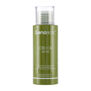 روغن رطوبت رسان CBD مناسب پوست بدن حجم 100 میلی لیتر ژنو بایوتیک