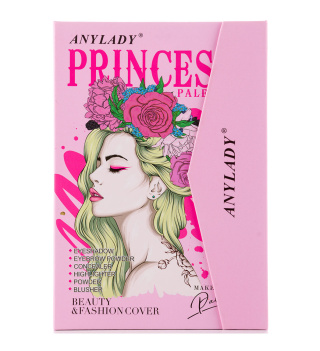 پالت سایه مدل Princess And Queen ارسال با طرح رندوم آنی لیدی - 02