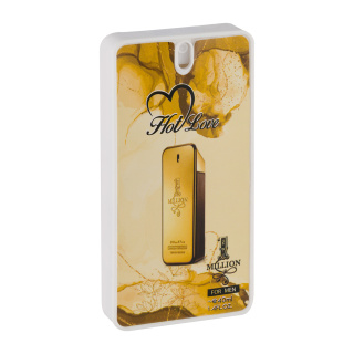 عطر جیبی مردانه مدل وان میلیون حجم 40 میلی لیتر هات لاو