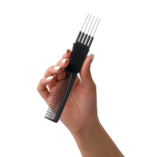 شانه آرایشگاهی مناسب بافت مو مدل S970 اس پلاس - 03