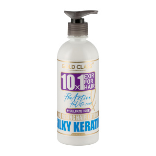 ماسک مو 10 کاره فاقد سولفات گلد کلاس مدل Silky Keratin بدون آبکشی حجم 500 میلی لیتر