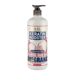 ماسک مو ترمیم کننده فاقد سولفات گلد کلاس مدل Keratin Booster مناسب مو رنگ شده و آسیب دیده حجم 1000 میلی لیتر