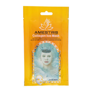 ماسک ورقه ای دو عددی آمستریس مدل Collagen مناسب انواع پوست