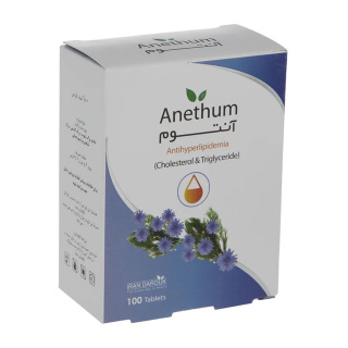 قرص مکمل گیاهی مدل Anethum بسته 100 عددی ایران داروک