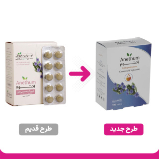 قرص مکمل گیاهی مدل Anethum بسته 100 عددی ایران داروک - 01
