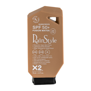 کرم ضد آفتاب فیوژن واتر رنگی رین استایل با SPF50 مناسب انواع پوست حجم 70 میلی لیتر