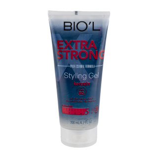 ژل حالت دهنده مو مدل Extra Strong حجم 200 میلی لیتر بیول