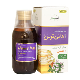 شربت ضد سرفه امی ویتال مدل Honey Tuss با عصاره آویشن و عسل حجم 120 میلی لیتر - 01