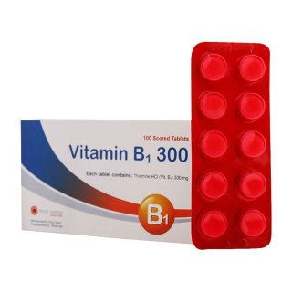 قرص روز دارو مدل ویتامین B1 300 میلی گرم بسته 100 عددی
