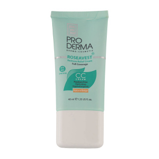 کرم مرطوب کننده رنگی پرودرما مدل Roseavest با SPF 40 حجم 40 میلی لیتر