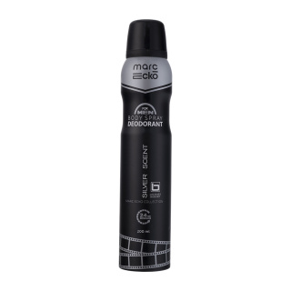 اسپری بدن مردانه مدل Silver Scent حجم 200 میلی لیتر مارک اکو