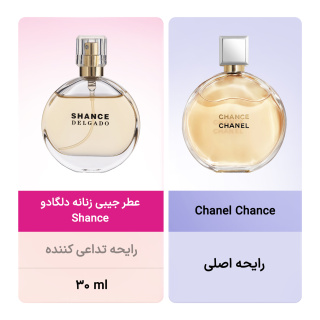 عطر جیبی زنانه مدل Shance حجم 30 میلی لیتر دلگادو - 03
