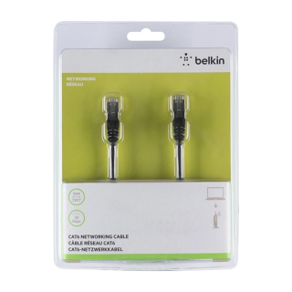 کابل شبکه Cat6 بلکین مدل A3L981bt15MBKHS طول 15 متر