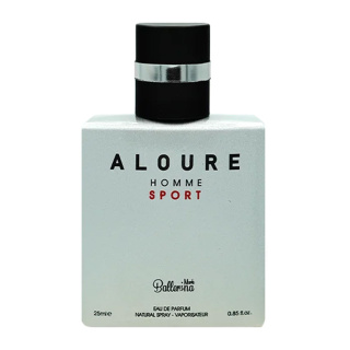 عطر جیبی مردانه مدل Aloure Sport حجم 25 میلی لیتر بالرینا