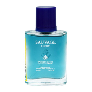 عطر جیبی مردانه مدل Sauvage Elexir حجم 30 میلی لیتر وودی سنس