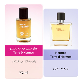 عطر جیبی مردانه مدل Terre D Hermes حجم 35 میلی لیتر بایلندو - 04