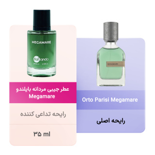 عطر جیبی مردانه مدل Megamare حجم 35 میلی لیتر بایلندو - 03