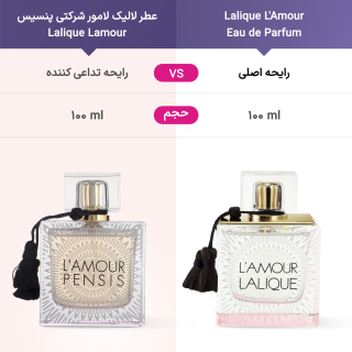 ادوپرفیوم زنانه مدل Lalique Lamour حجم 100 میلی لیتر پنسیس - 04