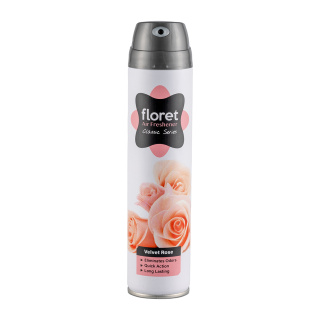 اسپری خوشبو کننده هوا سری کلاسیک مدل Velvet Rose حجم 300 میلی لیتر فلورت
