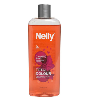 شامپو تثبیت کننده رنگ مو مدل Total Colour حجم 300 میلی لیتر نلی