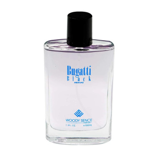 ادوپرفیوم مردانه مدل Bugatti Black حجم 100 میلی لیتر وودی سنس