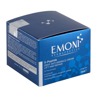 کرم ضد چروک مدل 5 peptide بالای 34 سال حجم 50 میلی لیتر ایمونی - 04
